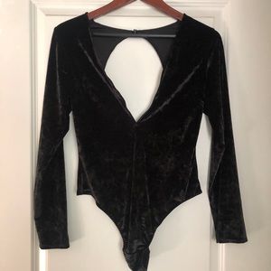 Victoria’s Secret Velvet Bodysuit